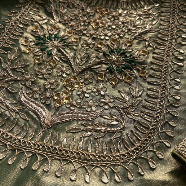 Green Tissue Indo-Western