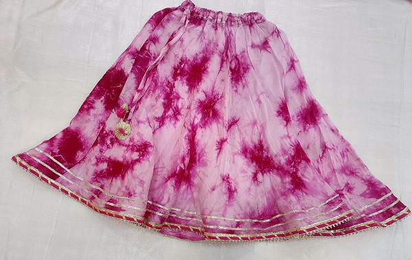 RANI SHADED TOP AND SKIRT WITH DUPPTTA SET