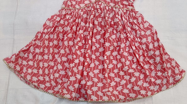 COTTON GOTA FROCK KIDS SET
