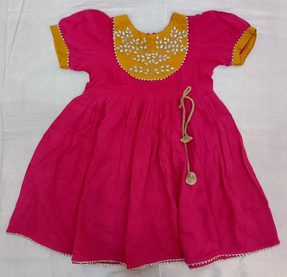 Image of RANI HANDWORK KIDS FROCK