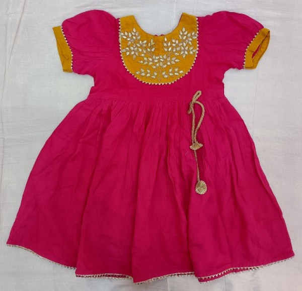 RANI HANDWORK KIDS FROCK