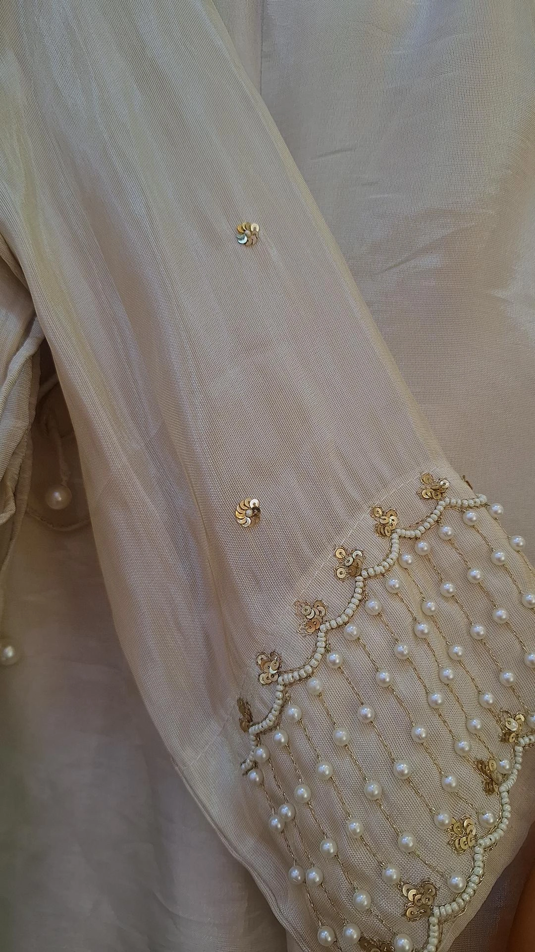 OFFWHITE TISSUE HANDWORK 3 PC SET