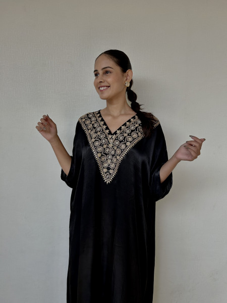 Black Indo Western Style Outfit