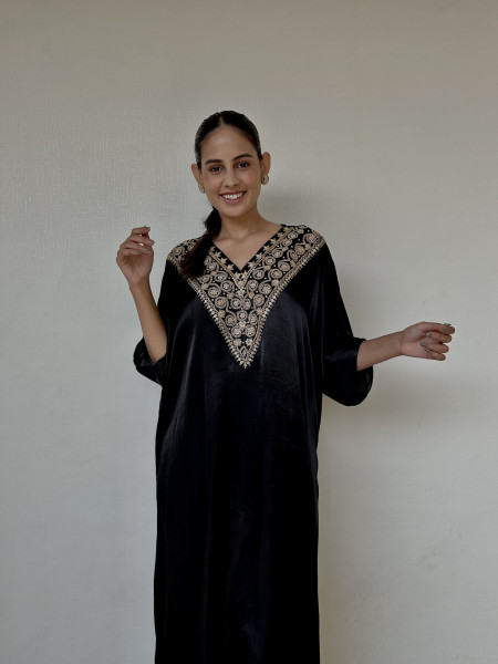 Black Indo Western Style Outfit