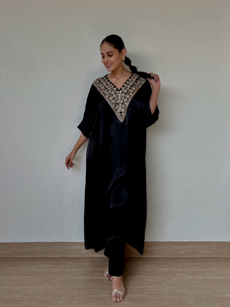 Black Indo Western Style Outfit