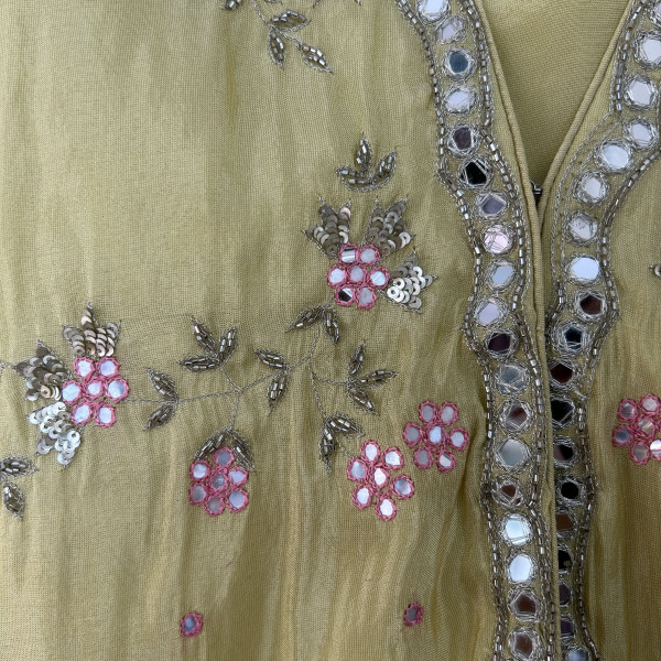 Lime Green Indo-Western Outfit