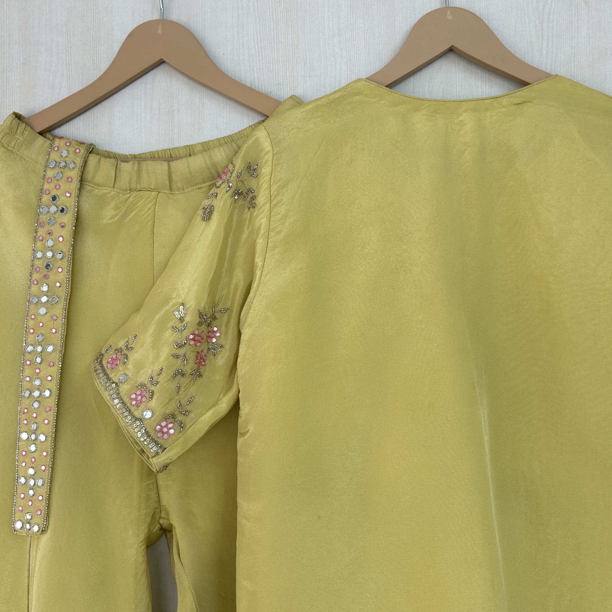 Lime Green Indo-Western Outfit