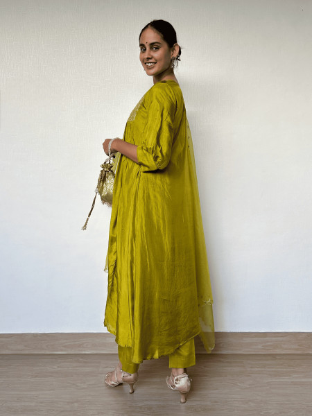 Green Tissue Suit Suit