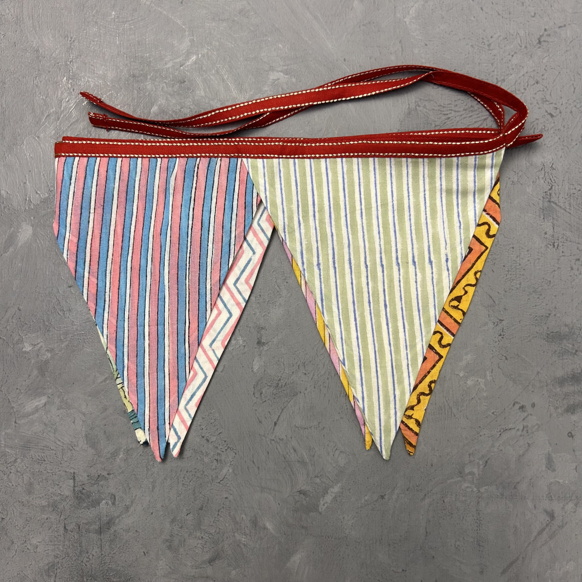 Braided Handblock  Bunting Cotton ABT651