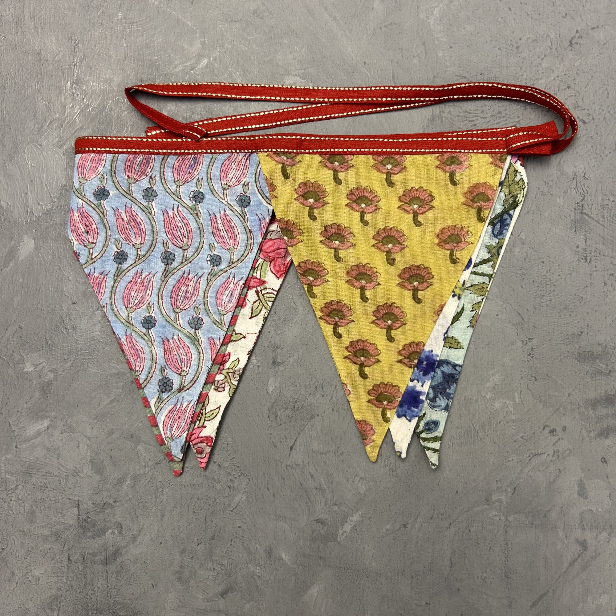 Braided Handblock  Bunting Cotton ABT656
