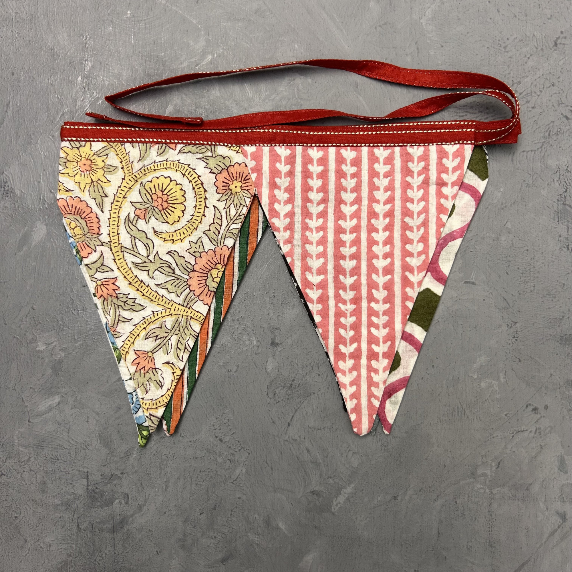 Braided Handblock  Bunting Cotton ABT679