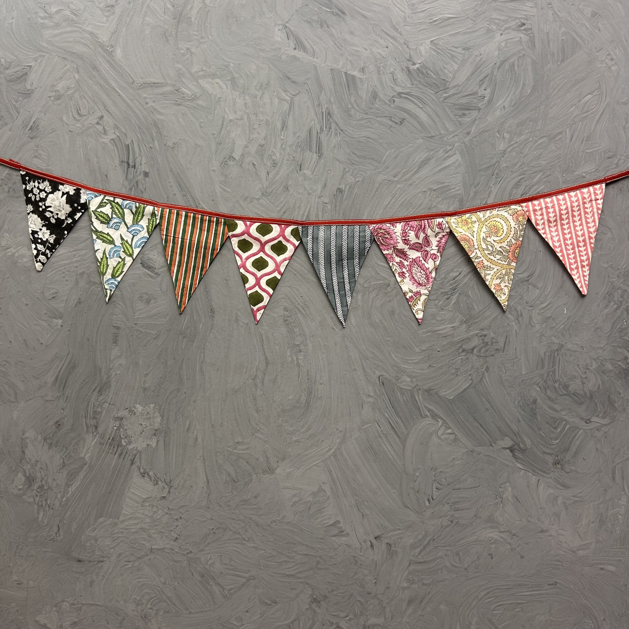 Braided Handblock  Bunting Cotton ABT679