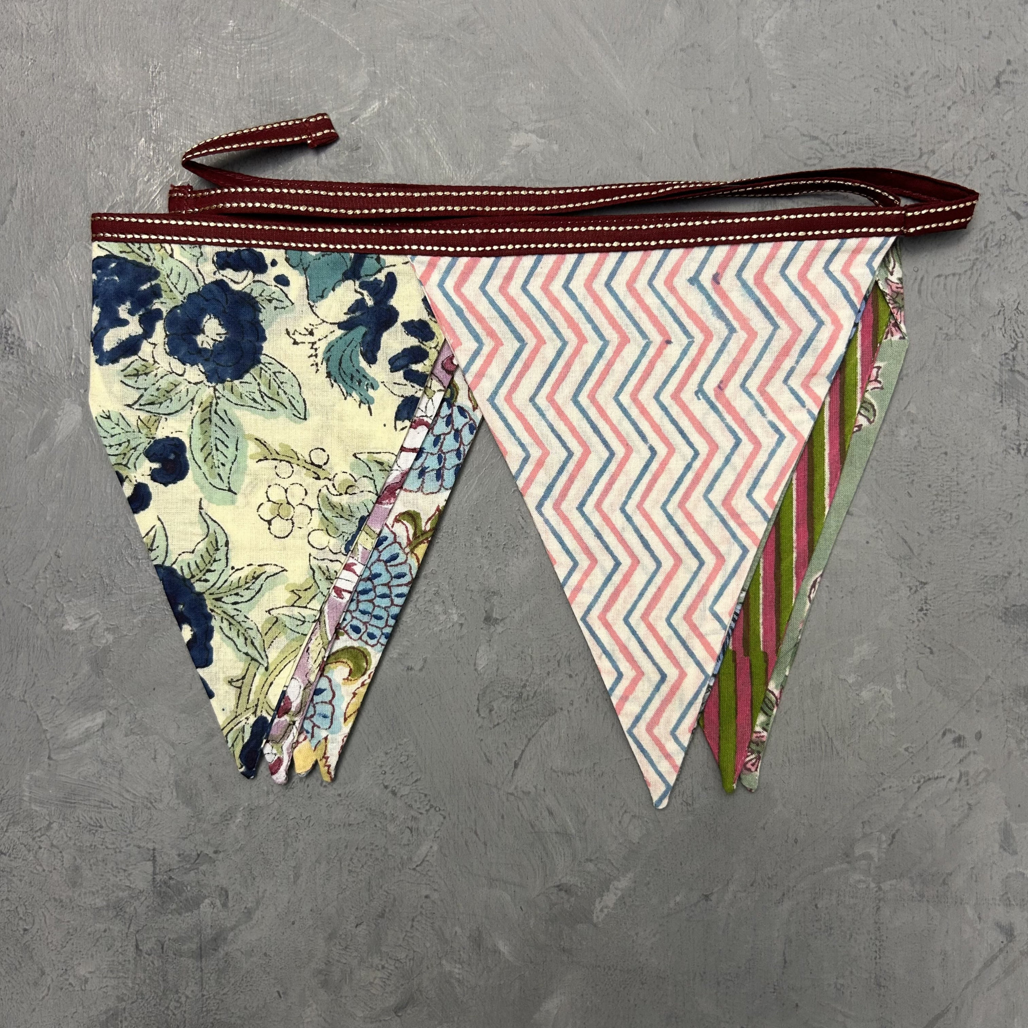 Braided Handblock  Bunting Cotton ABT685
