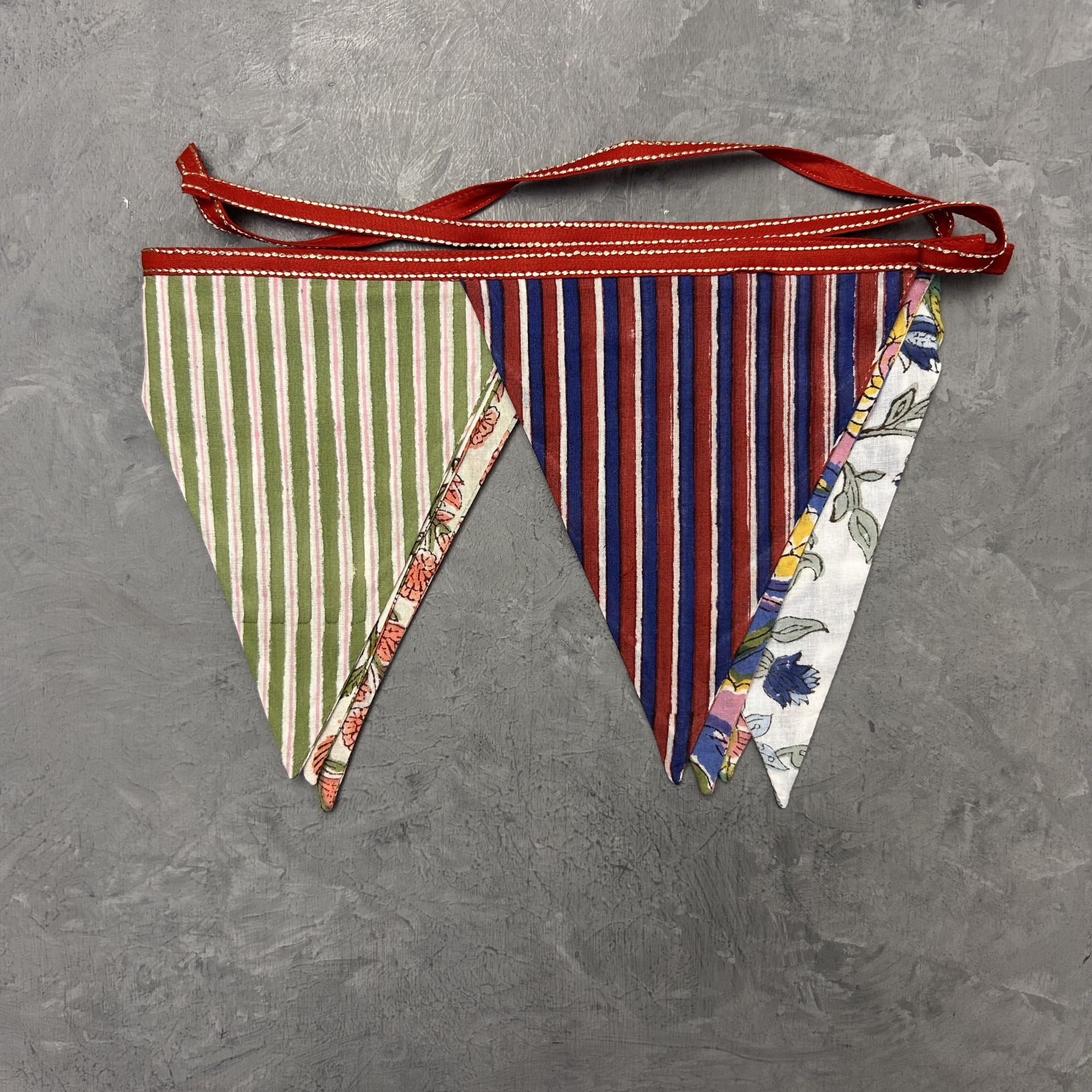 Braided Handblock  Bunting Cotton ABT720
