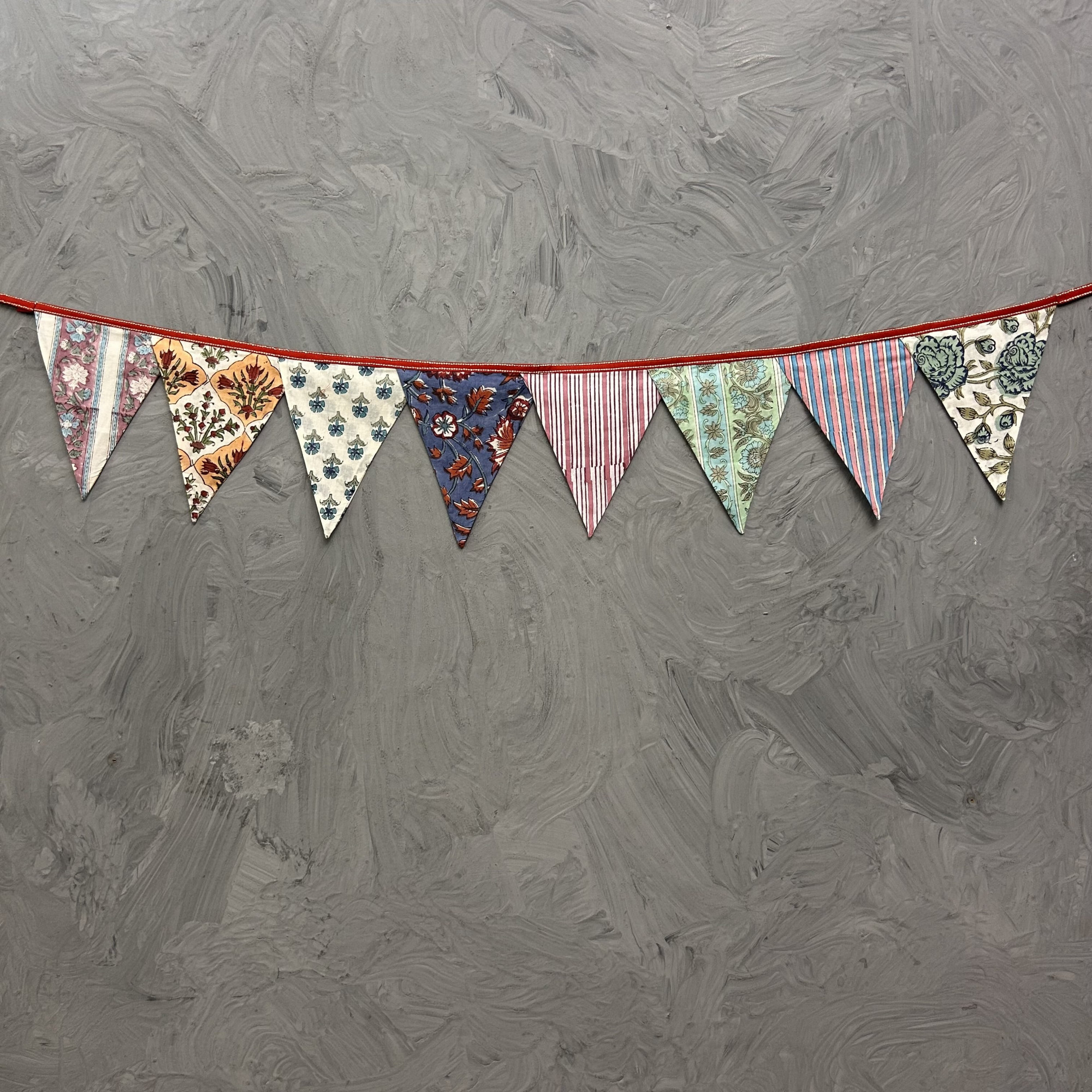 Braided Handblock  Bunting Cotton ABT743