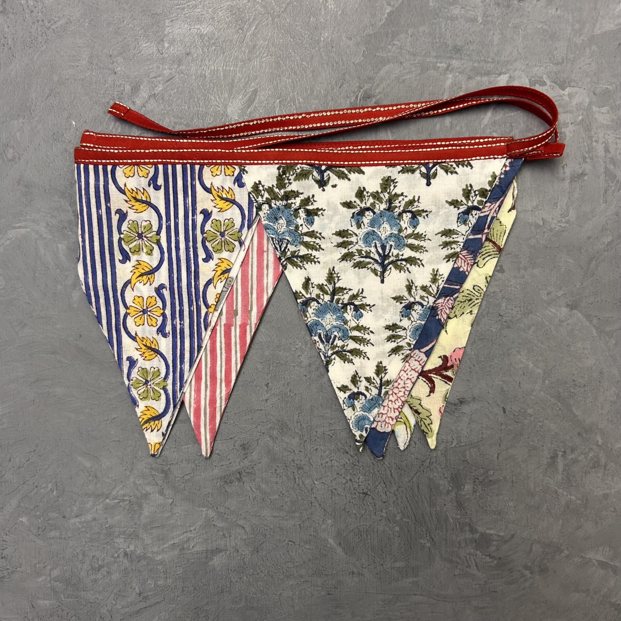 Braided Handblock  Bunting Cotton ABT745