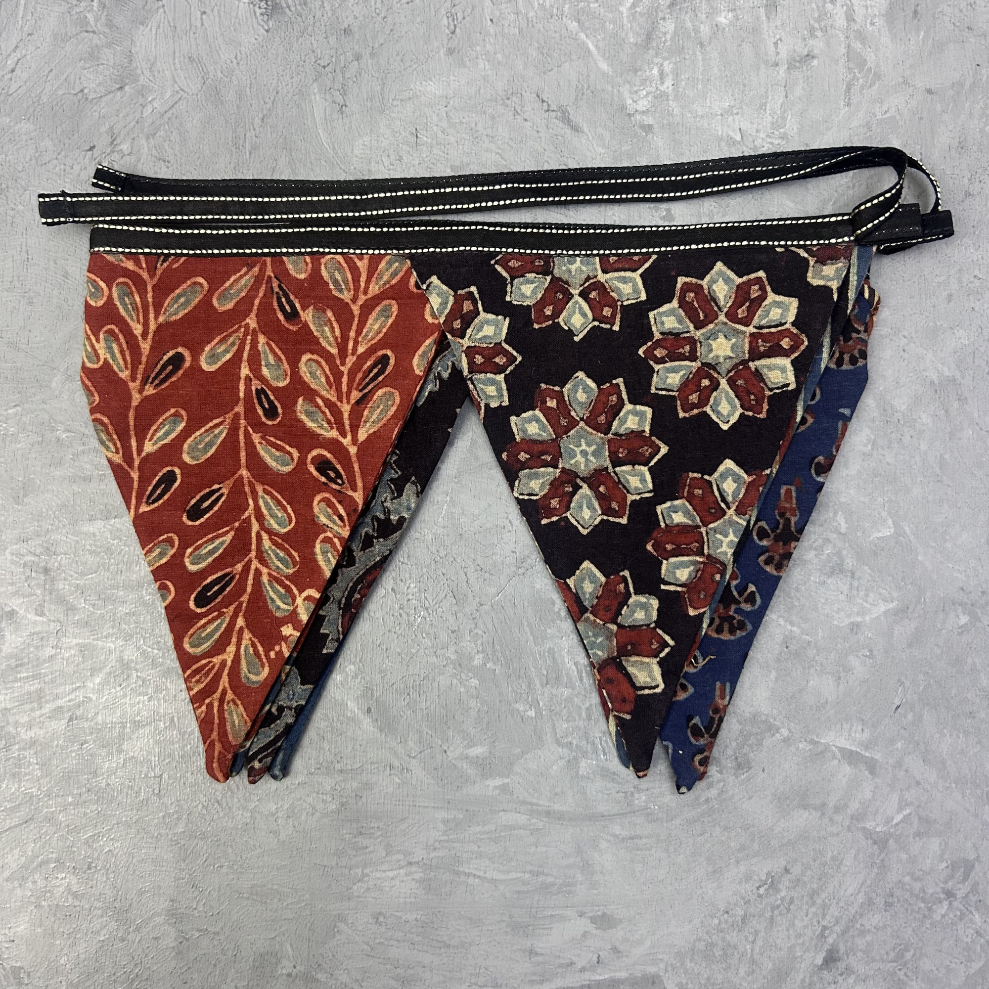 Braided Handblock  Bunting Cotton ABT746