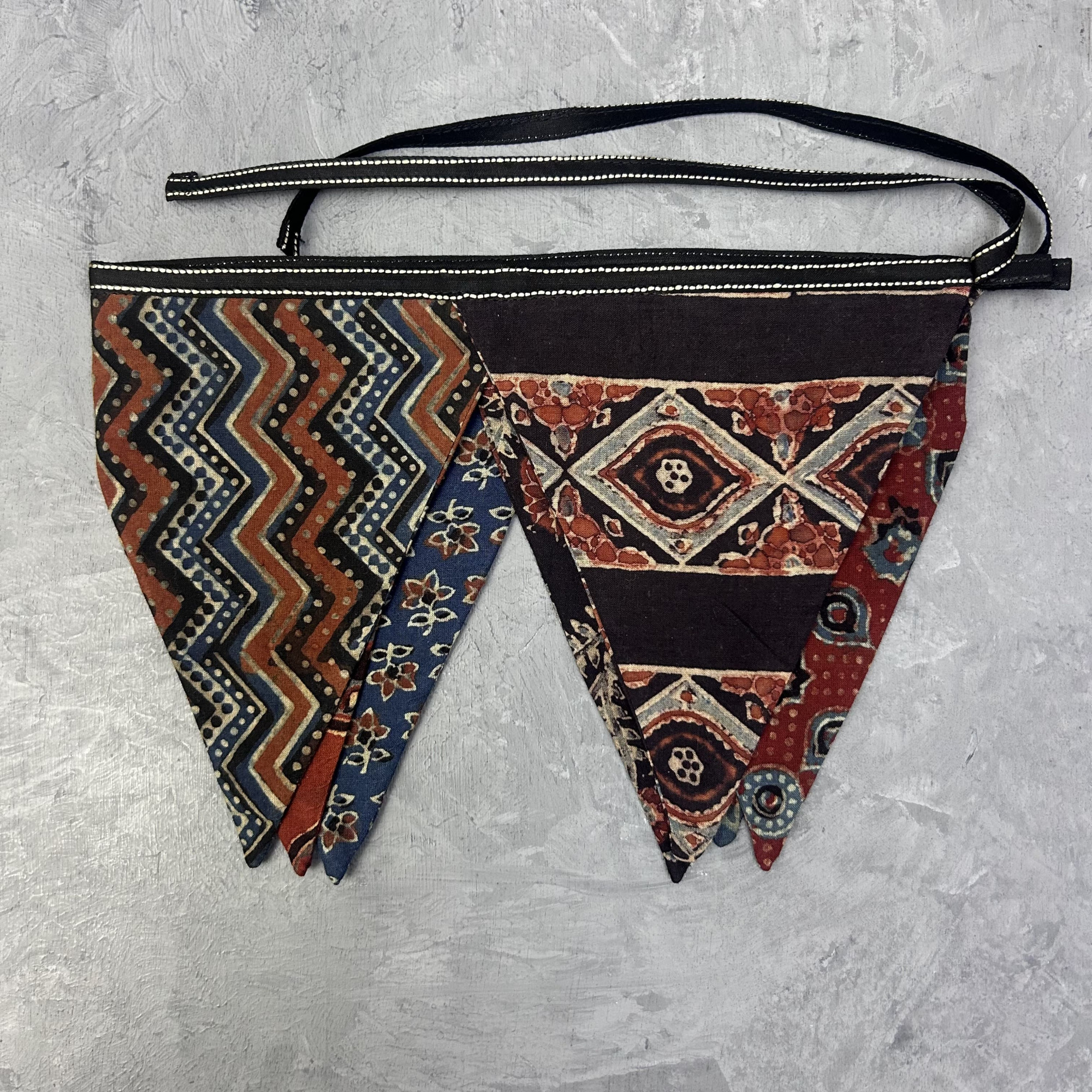 Braided Handblock  Bunting Cotton ABT748