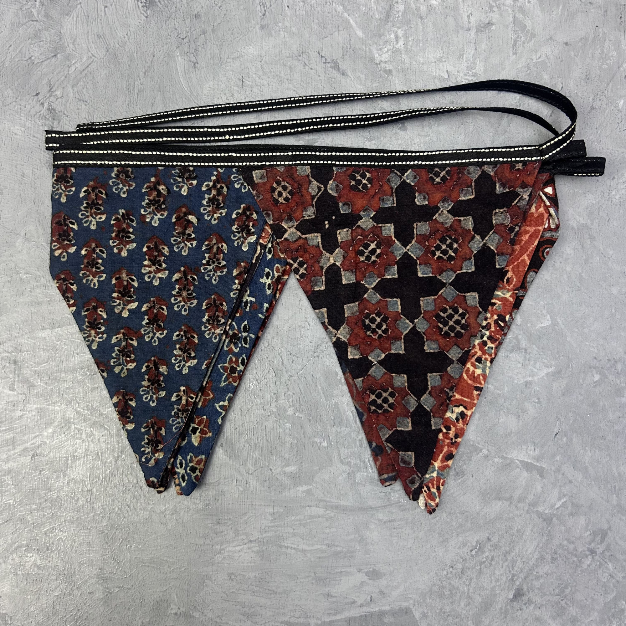 Braided Handblock  Bunting Cotton ABT753