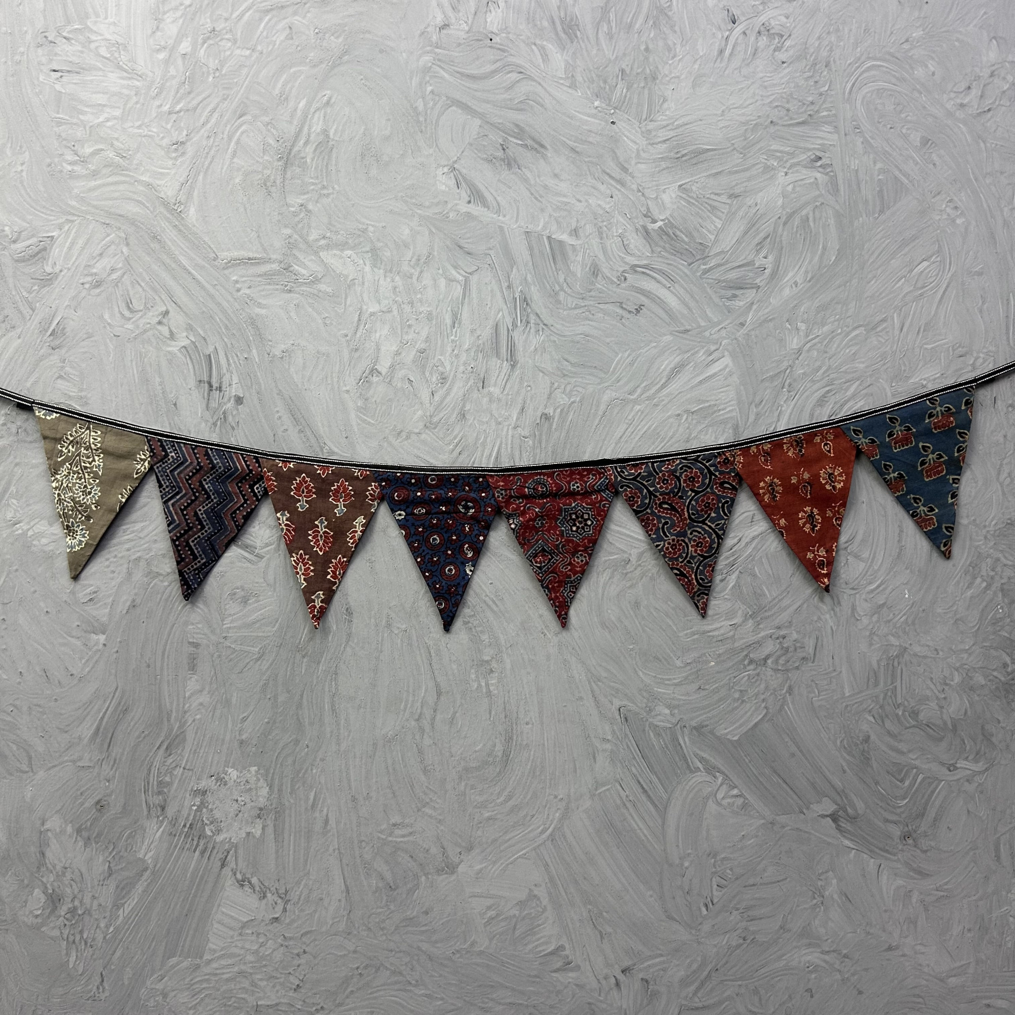 Braided Handblock  Bunting Cotton ABT757
