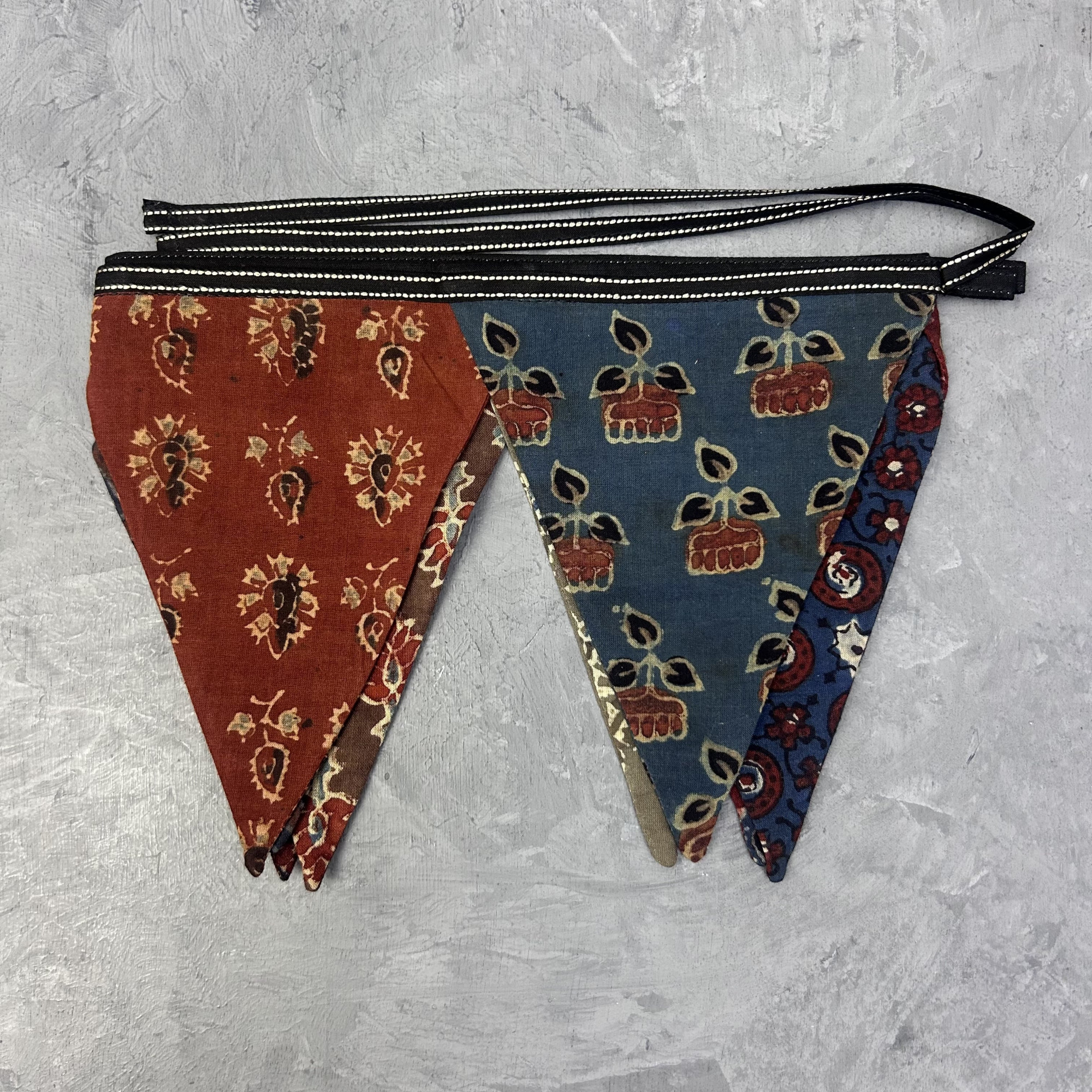 Braided Handblock  Bunting Cotton ABT757