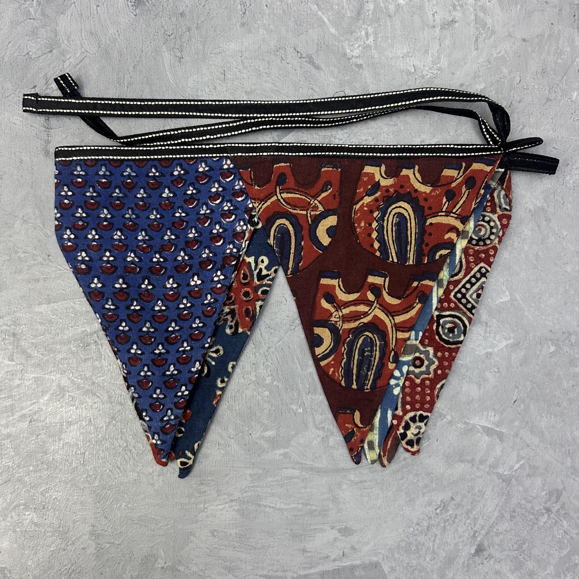 Braided Handblock  Bunting Cotton ABT759
