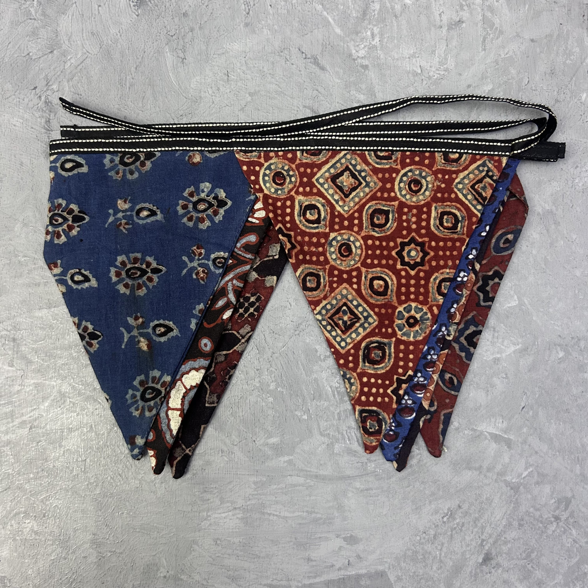 Braided Handblock  Bunting Cotton ABT764