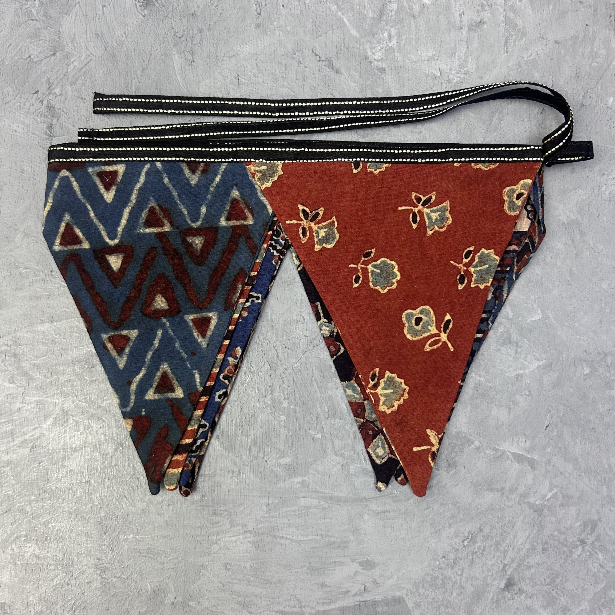 Braided Handblock  Bunting Cotton ABT765