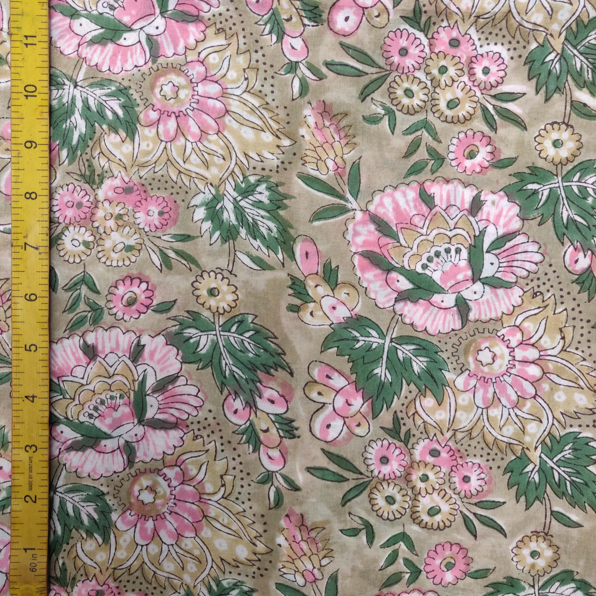 Cotton Handblock Fabric JMF1085