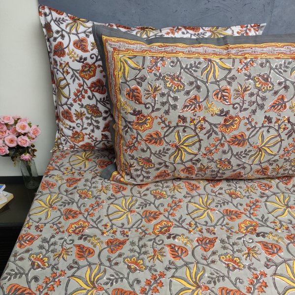 Hand Block Printed Bed Sheets Buy Hand Block Printed Bed Sheets Online