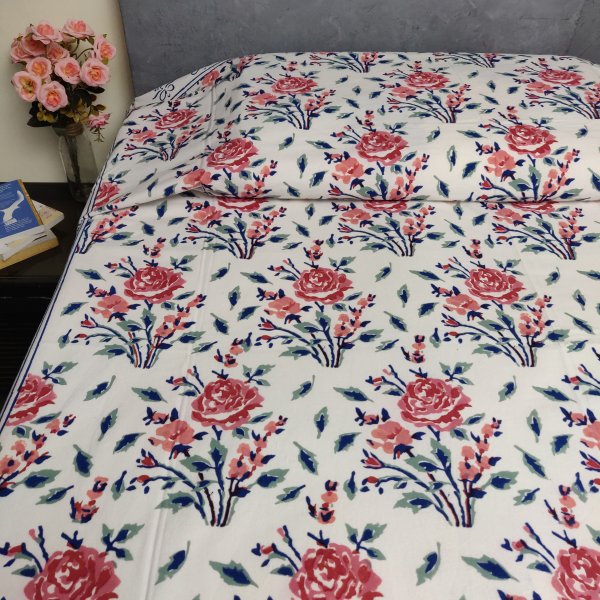 Hand Block Printed Bed Sheets Buy Hand Block Printed Bed Sheets Online
