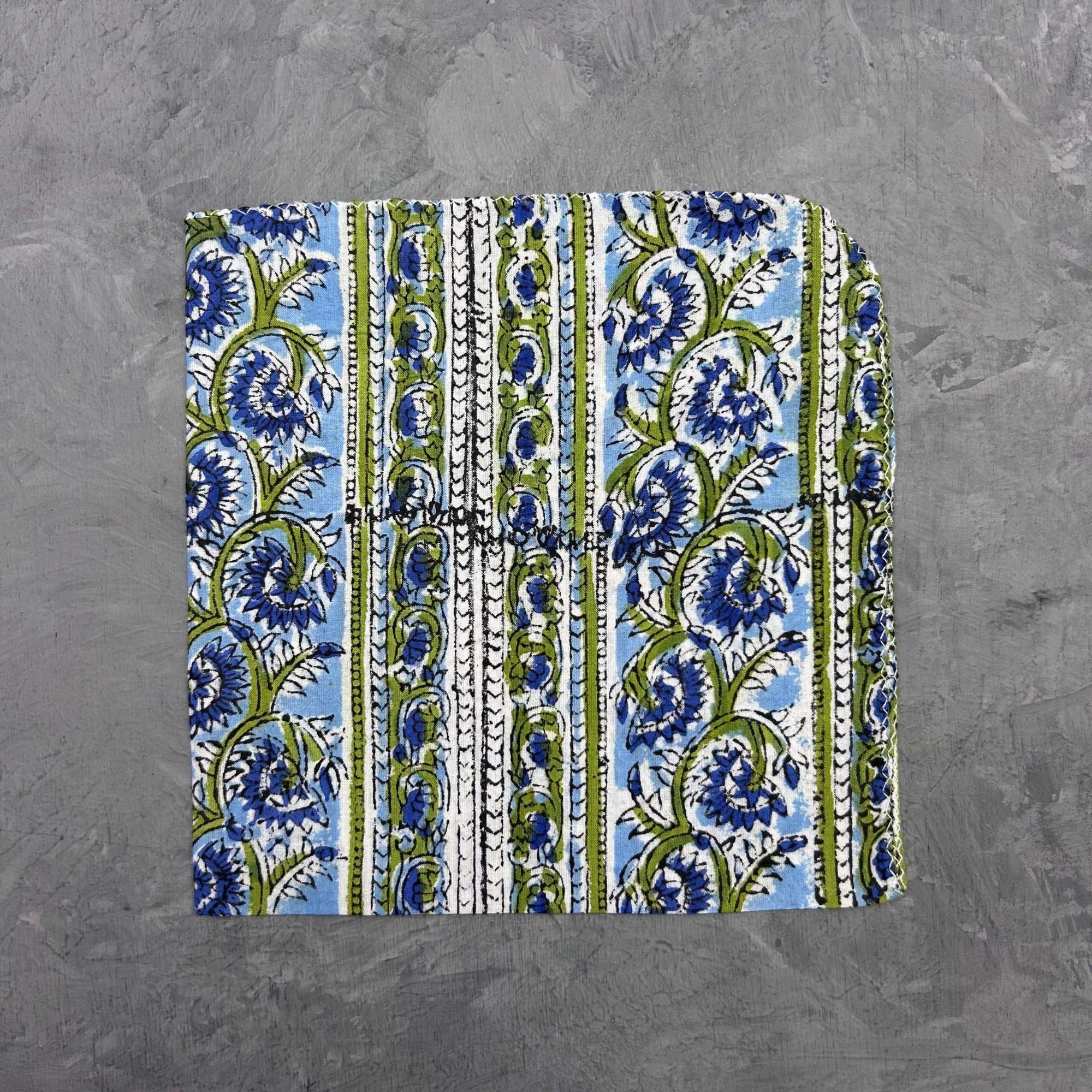 Handblock printed Handkerchief  Napkins WHH867