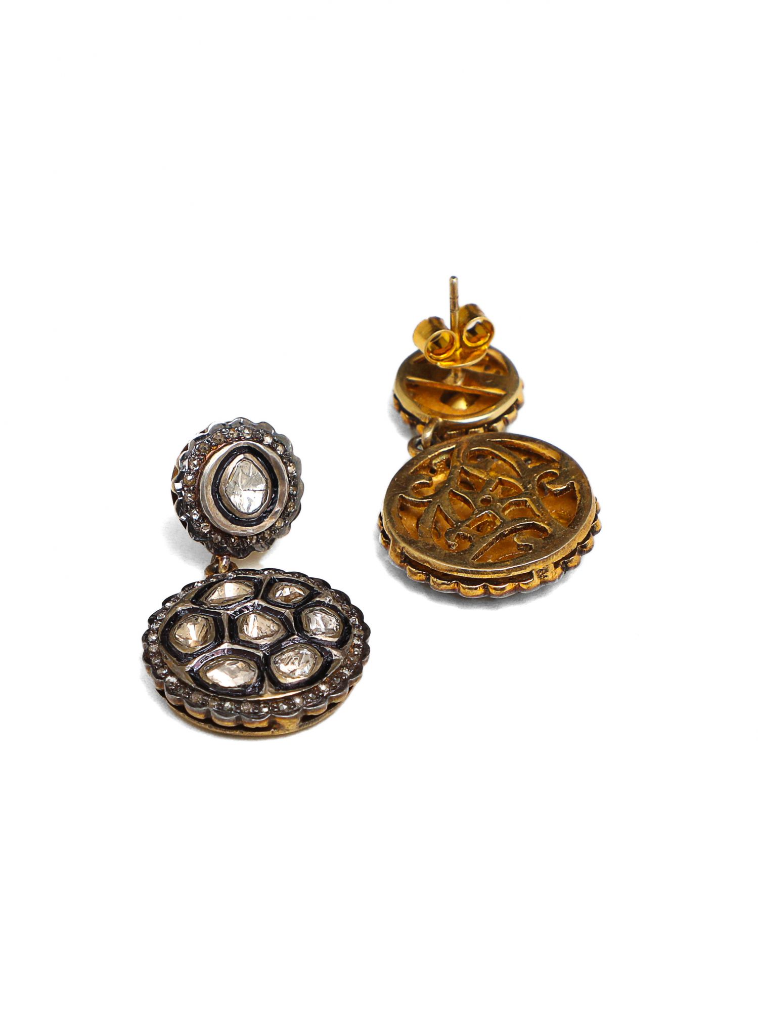 Vintage Floral Earrings
