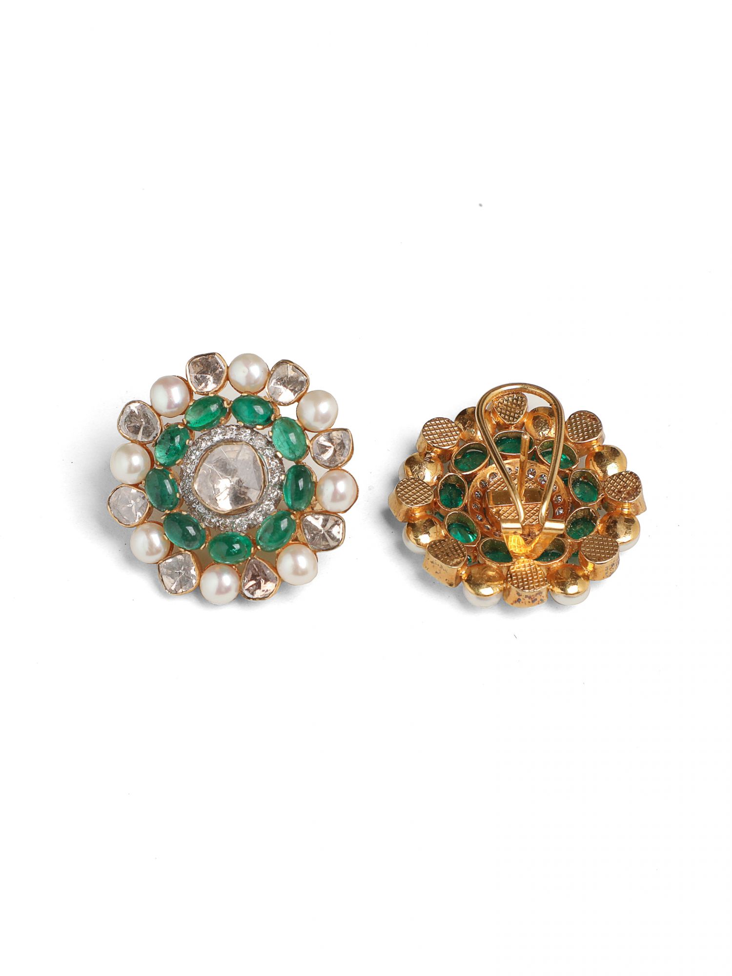 Handmade Love Diamond Earrings