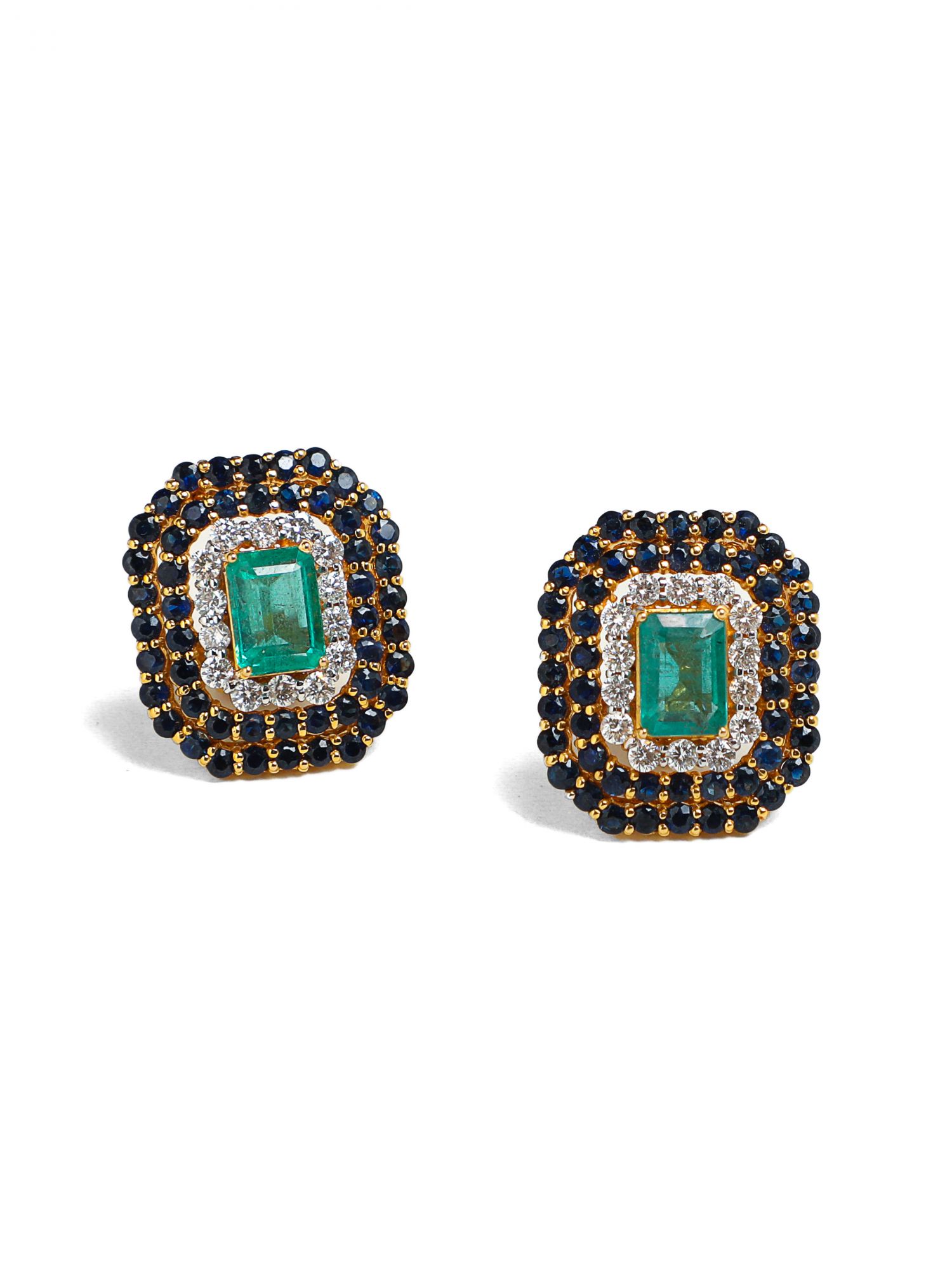 Ornate Diamond Earrings