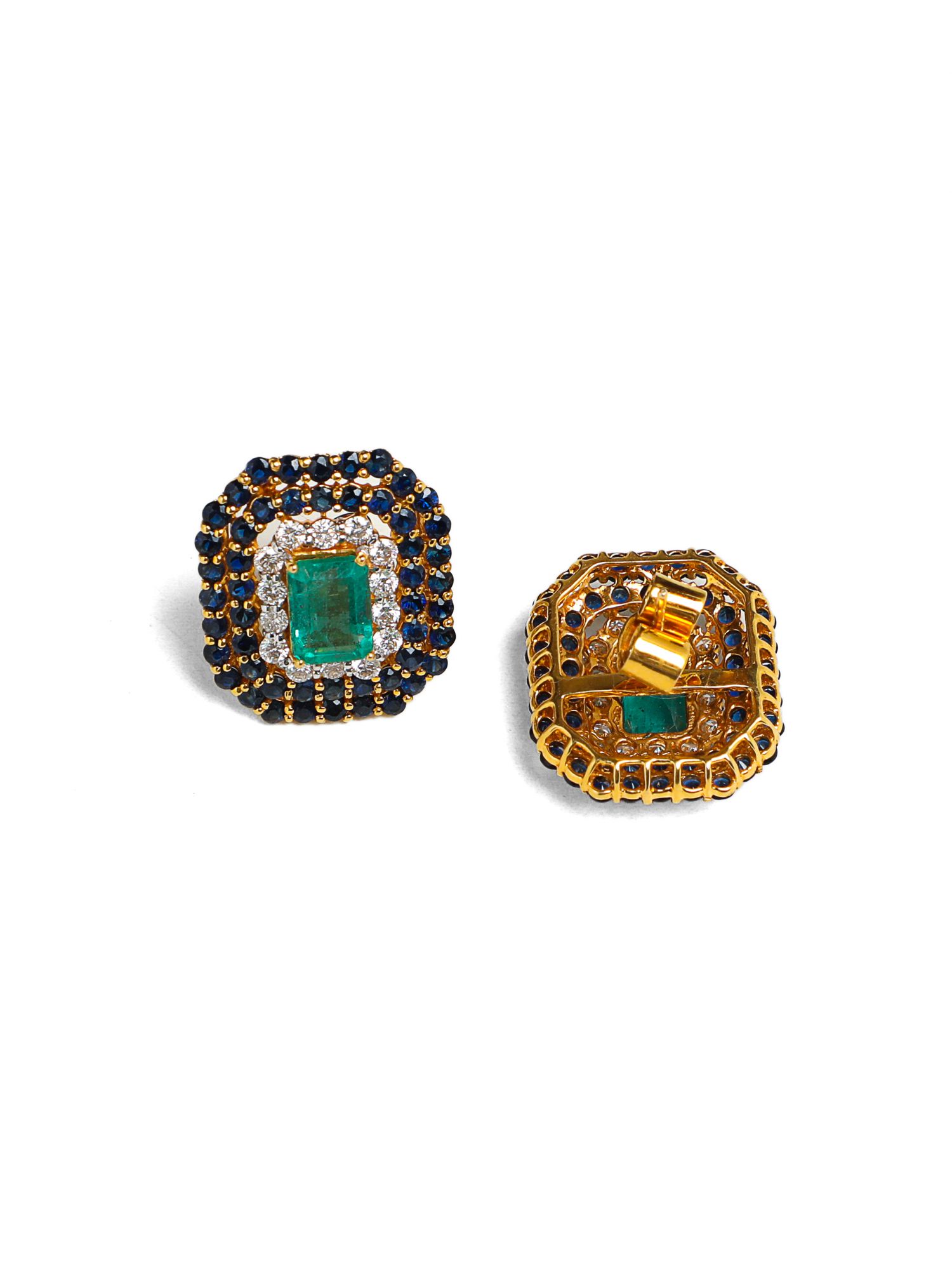 Ornate Diamond Earrings