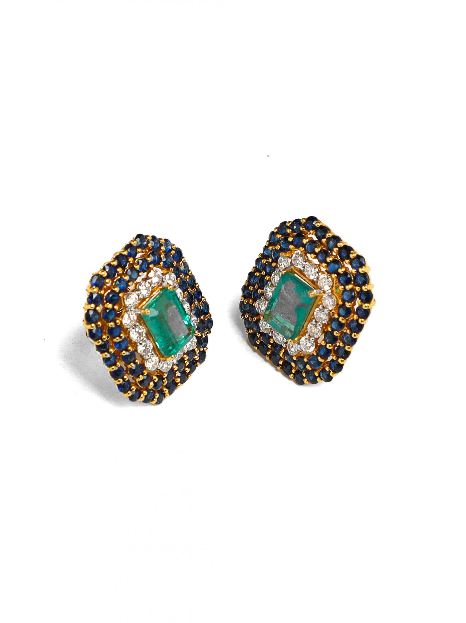 Ornate Diamond Earrings