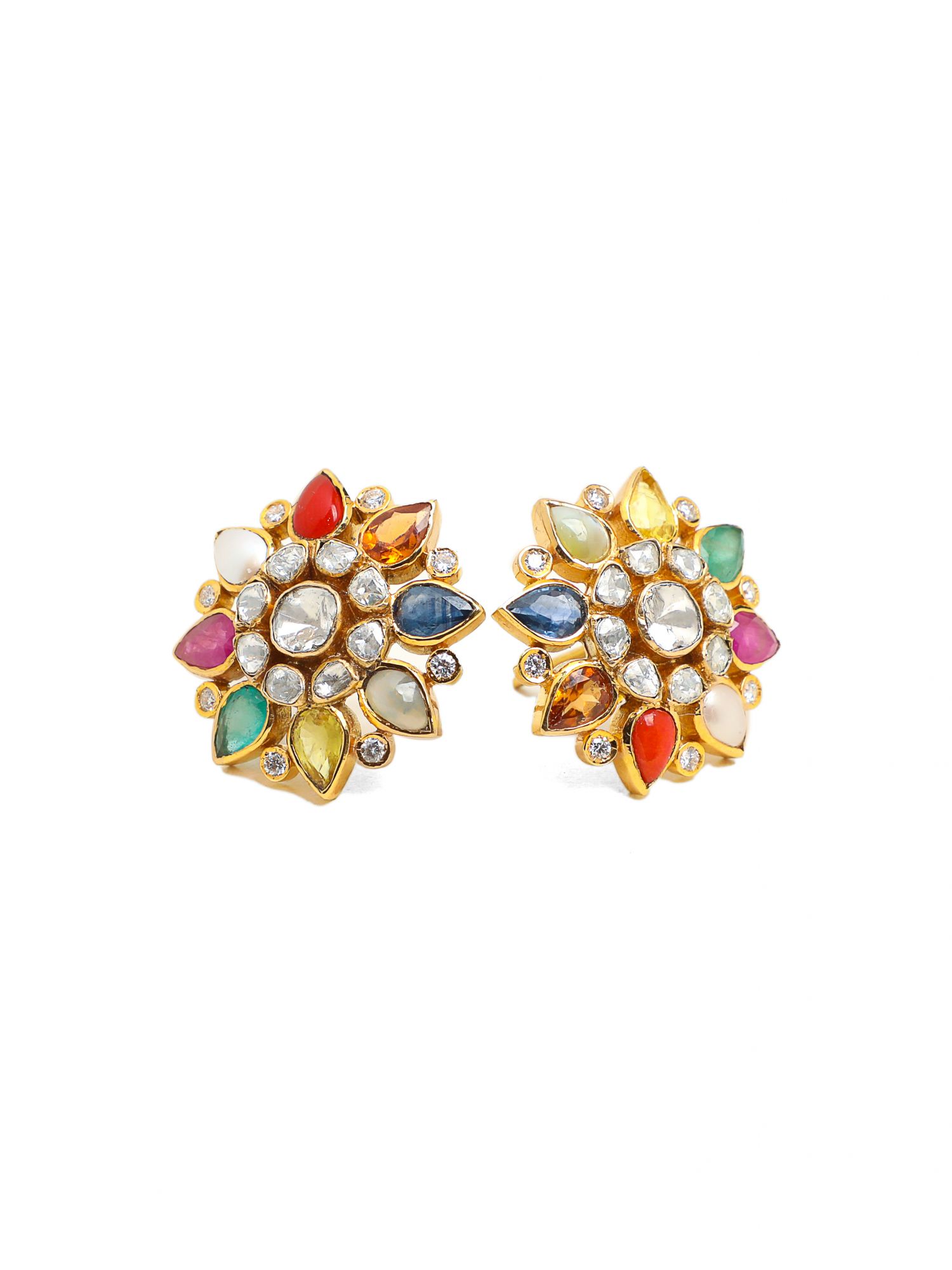 Navratna Earrings