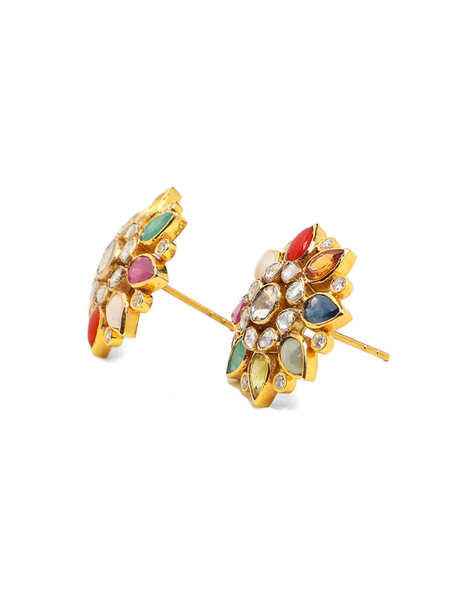Navratna Earrings