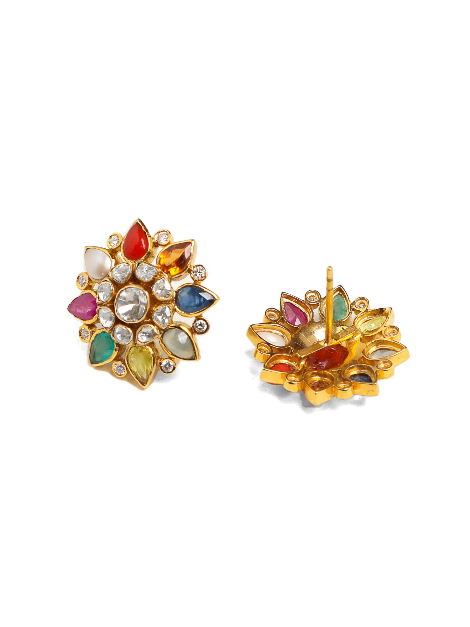 Navratna Earrings