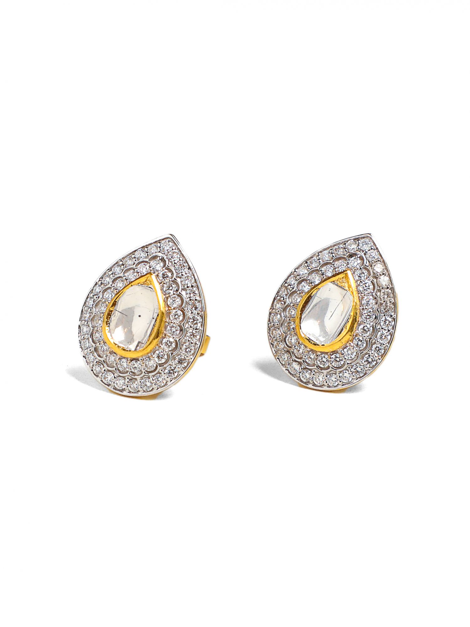 Sparkling Diamond Earrings