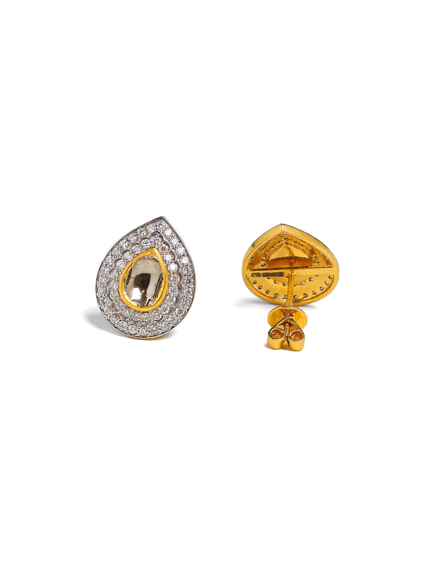 Sparkling Diamond Earrings