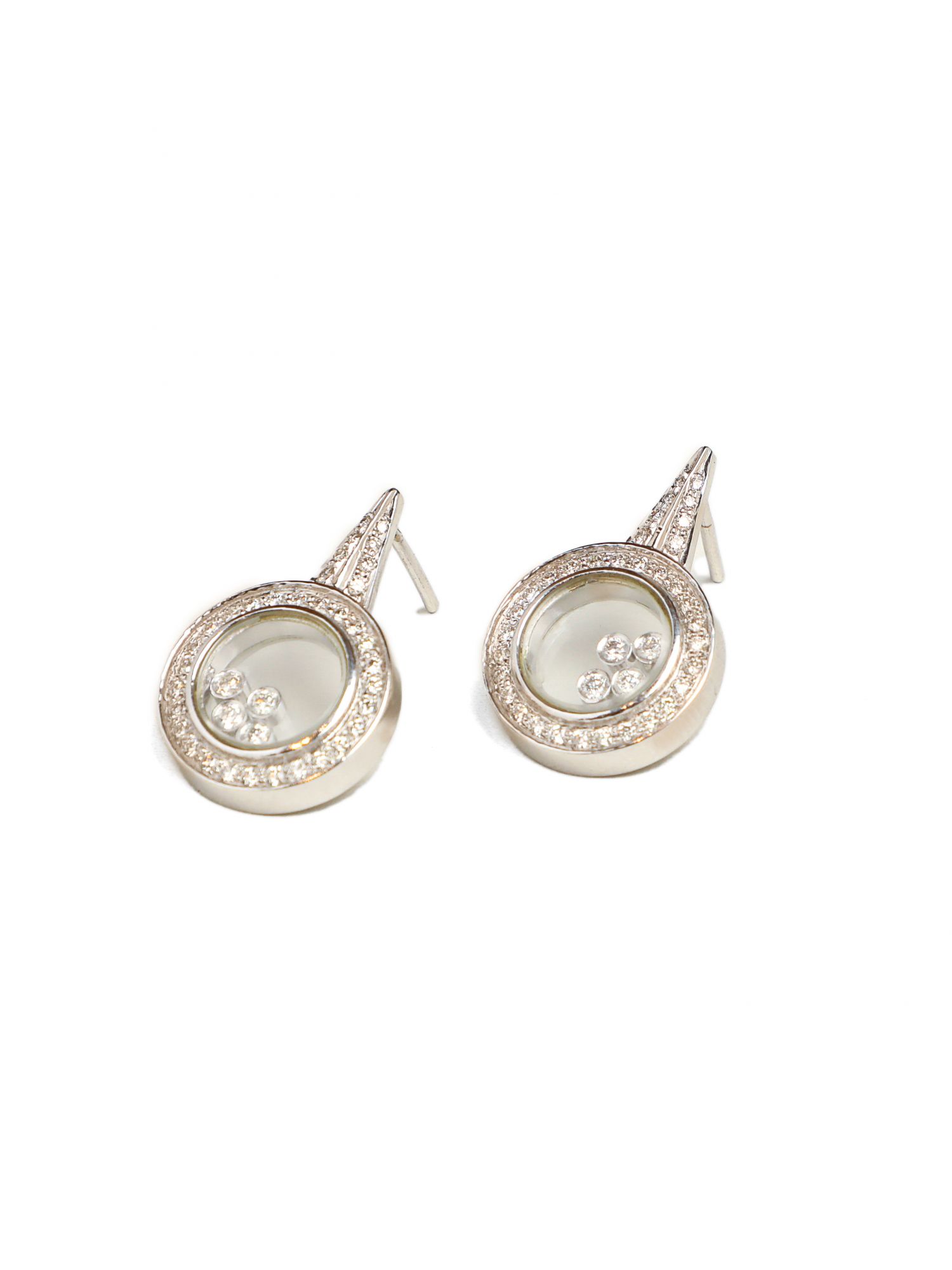 Diamond Loops Earrings