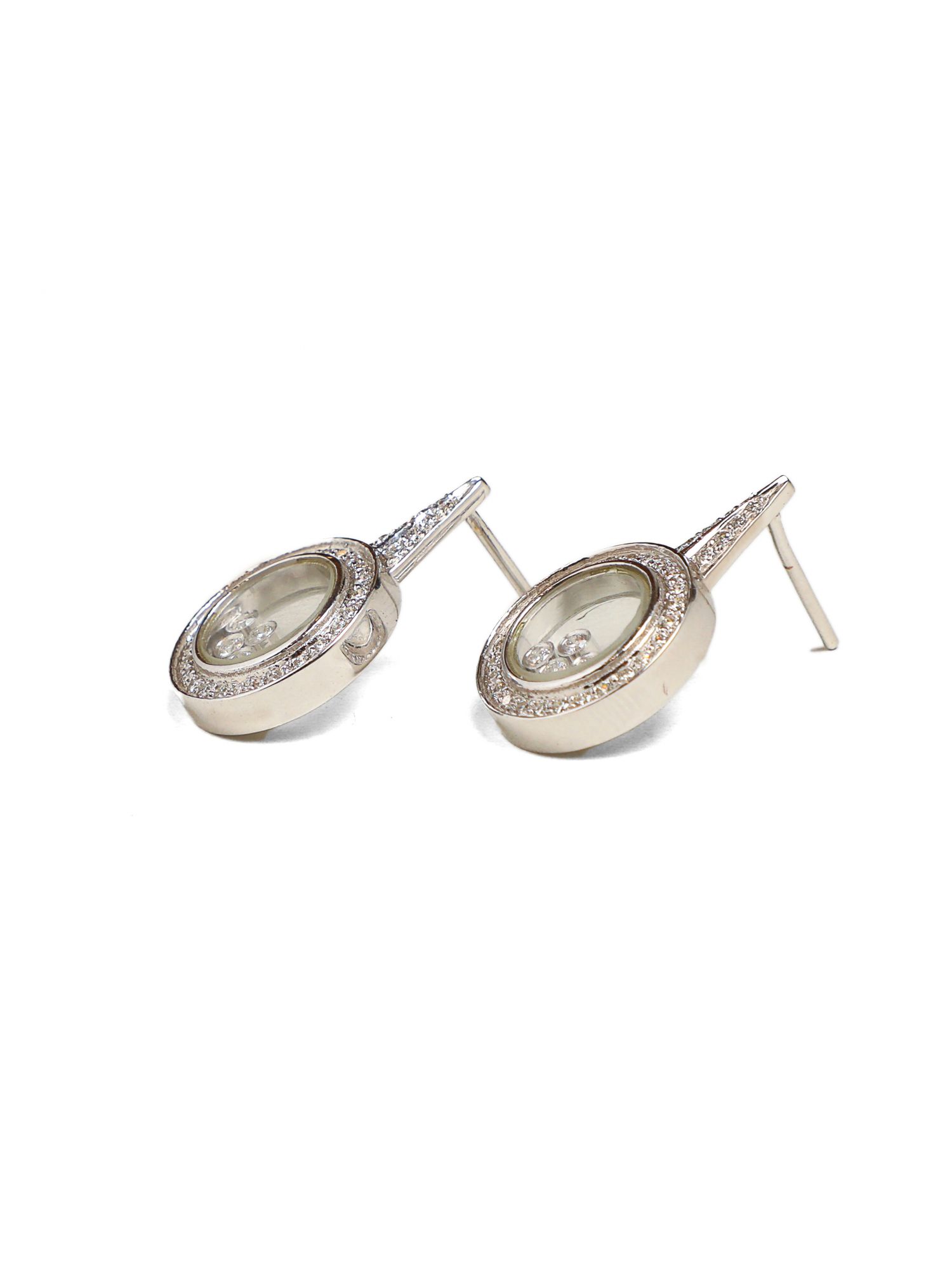 Diamond Loops Earrings