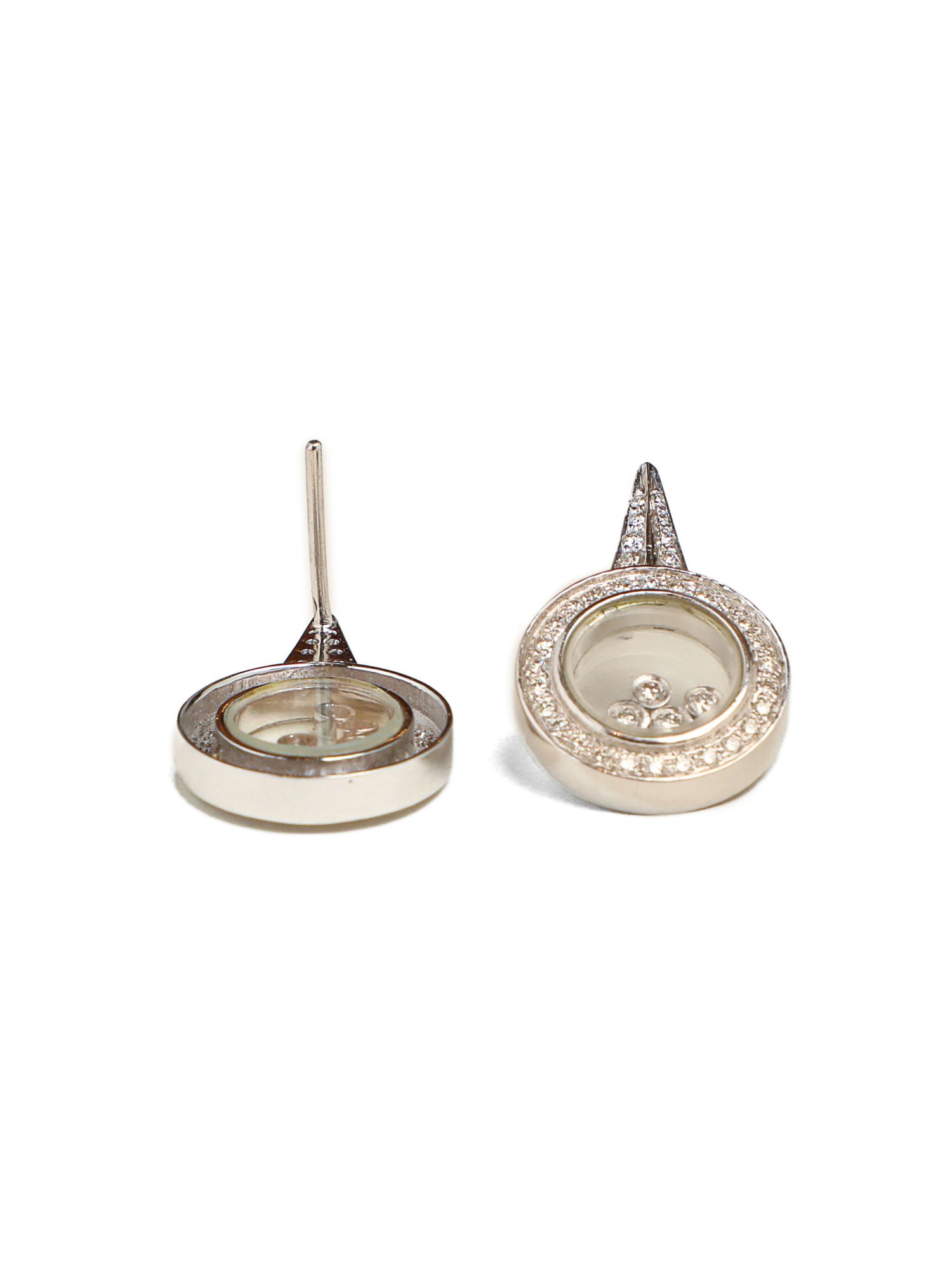 Diamond Loops Earrings