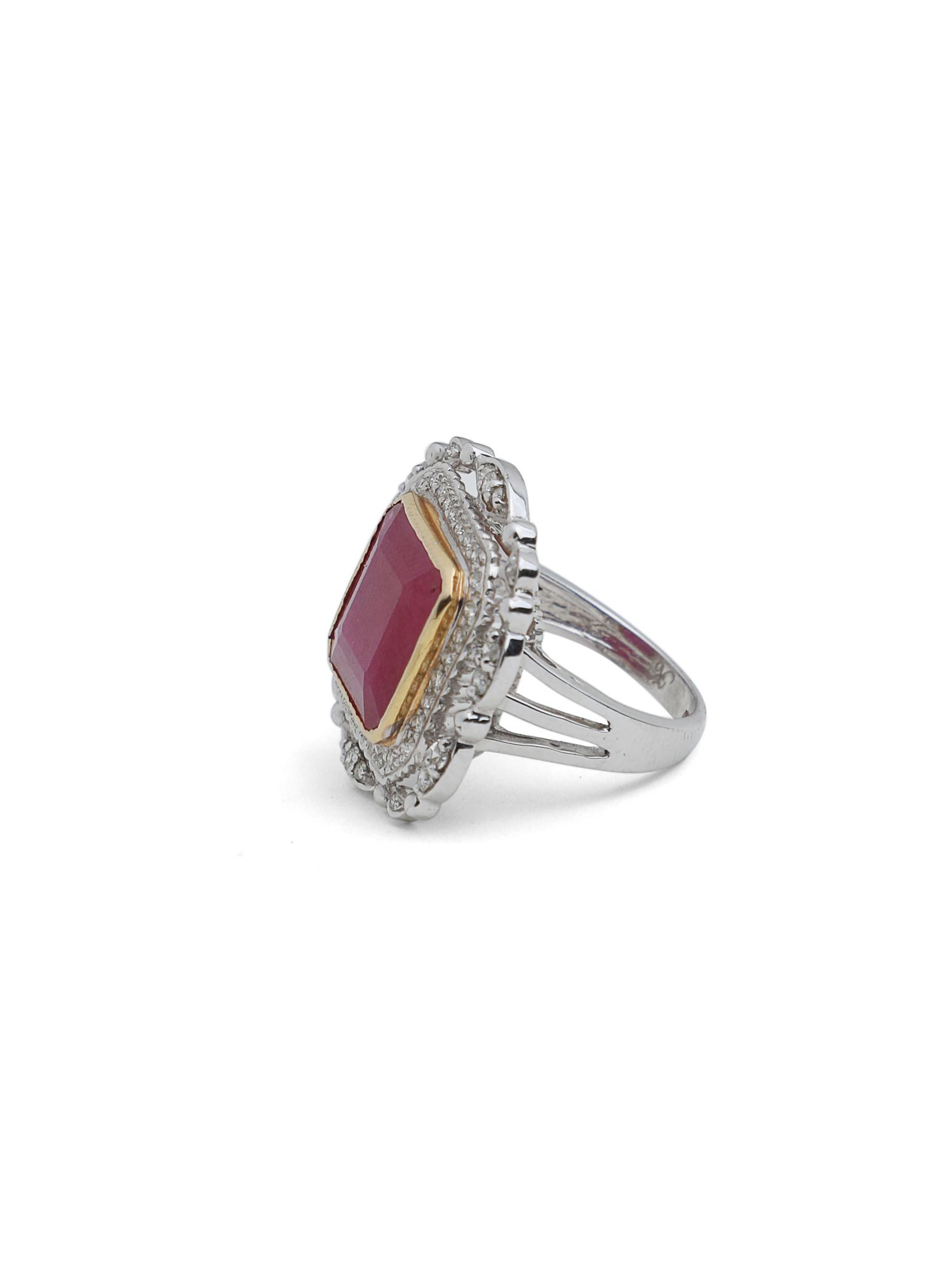 Diamond Ruby Amraapali Ring