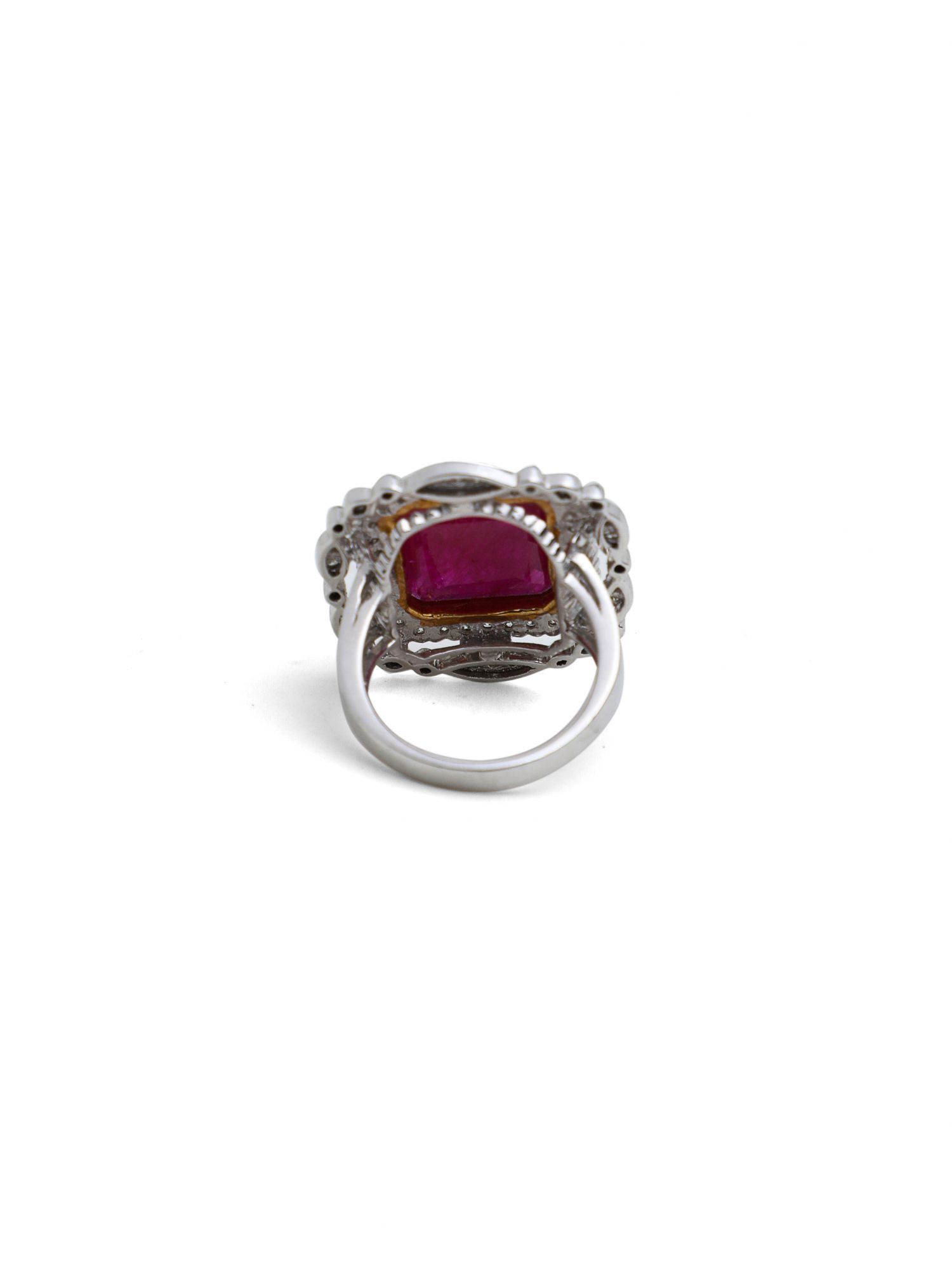 Diamond Ruby Amraapali Ring