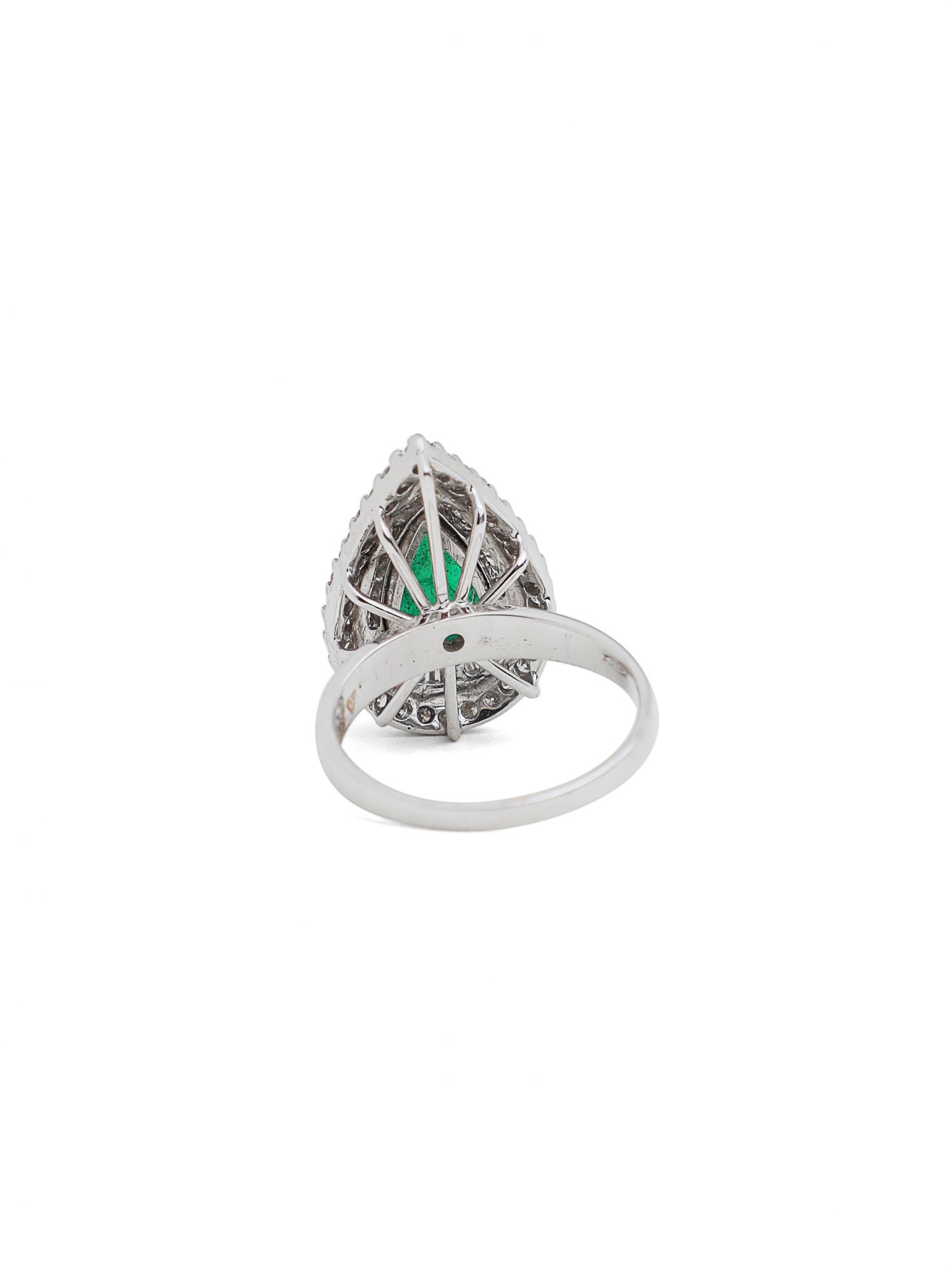 Zaara Diamond Emerald Ring