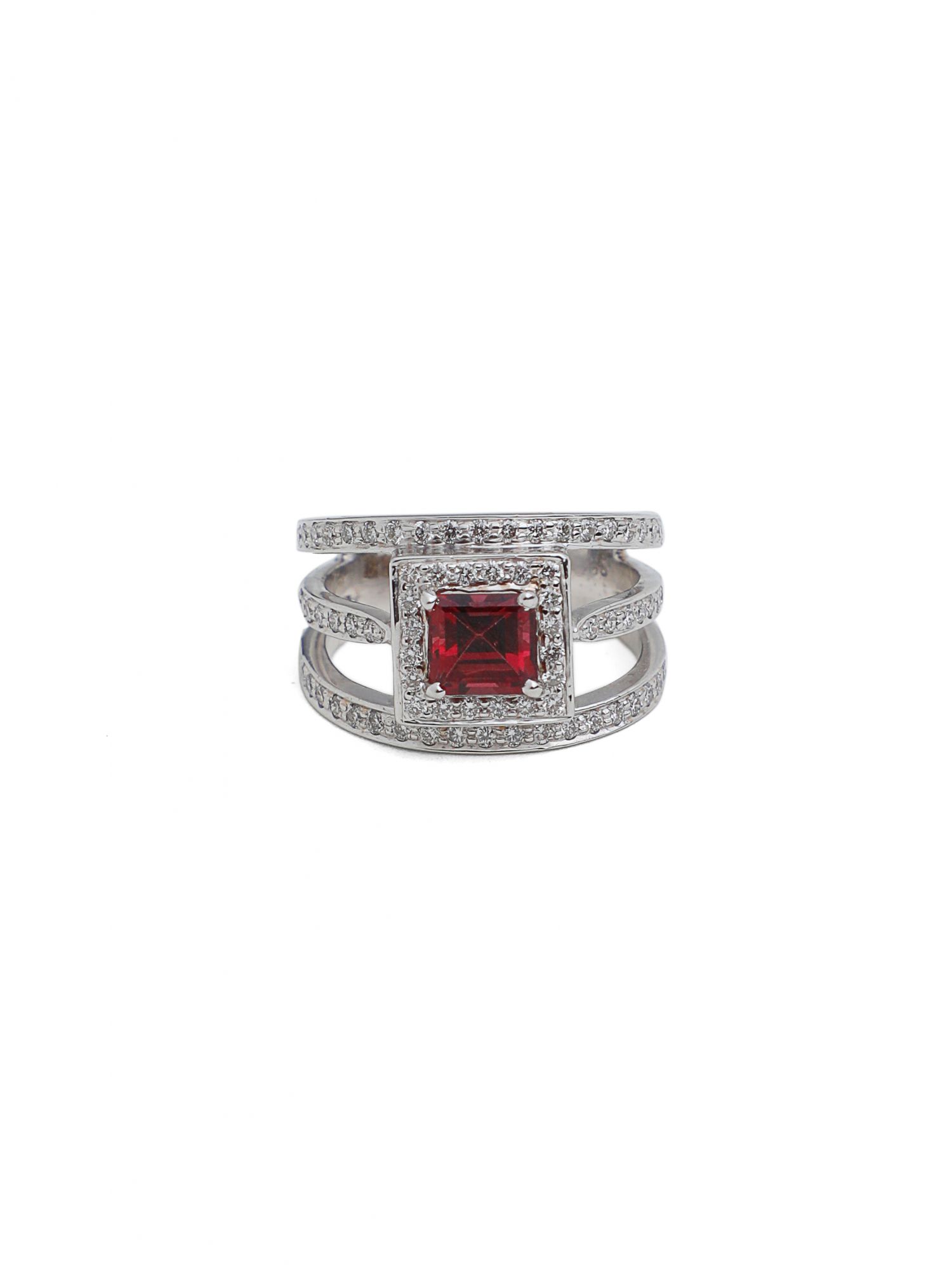 Diamond Tourmaline Sumaira Ring