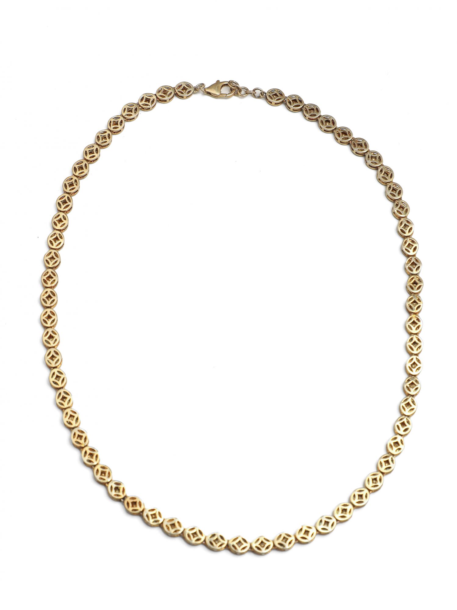 Champagne Diamond and Polki necklaceVictorian